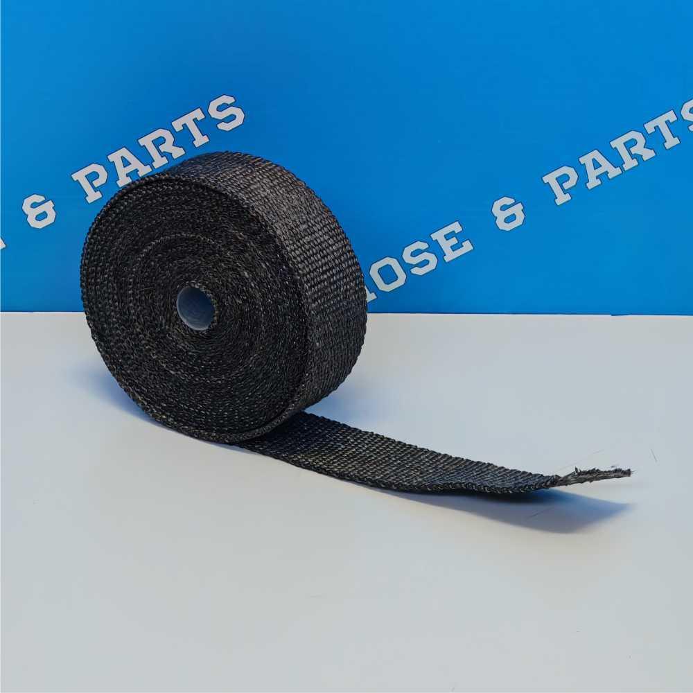 10m Grey Exhaust Heat Wrap
