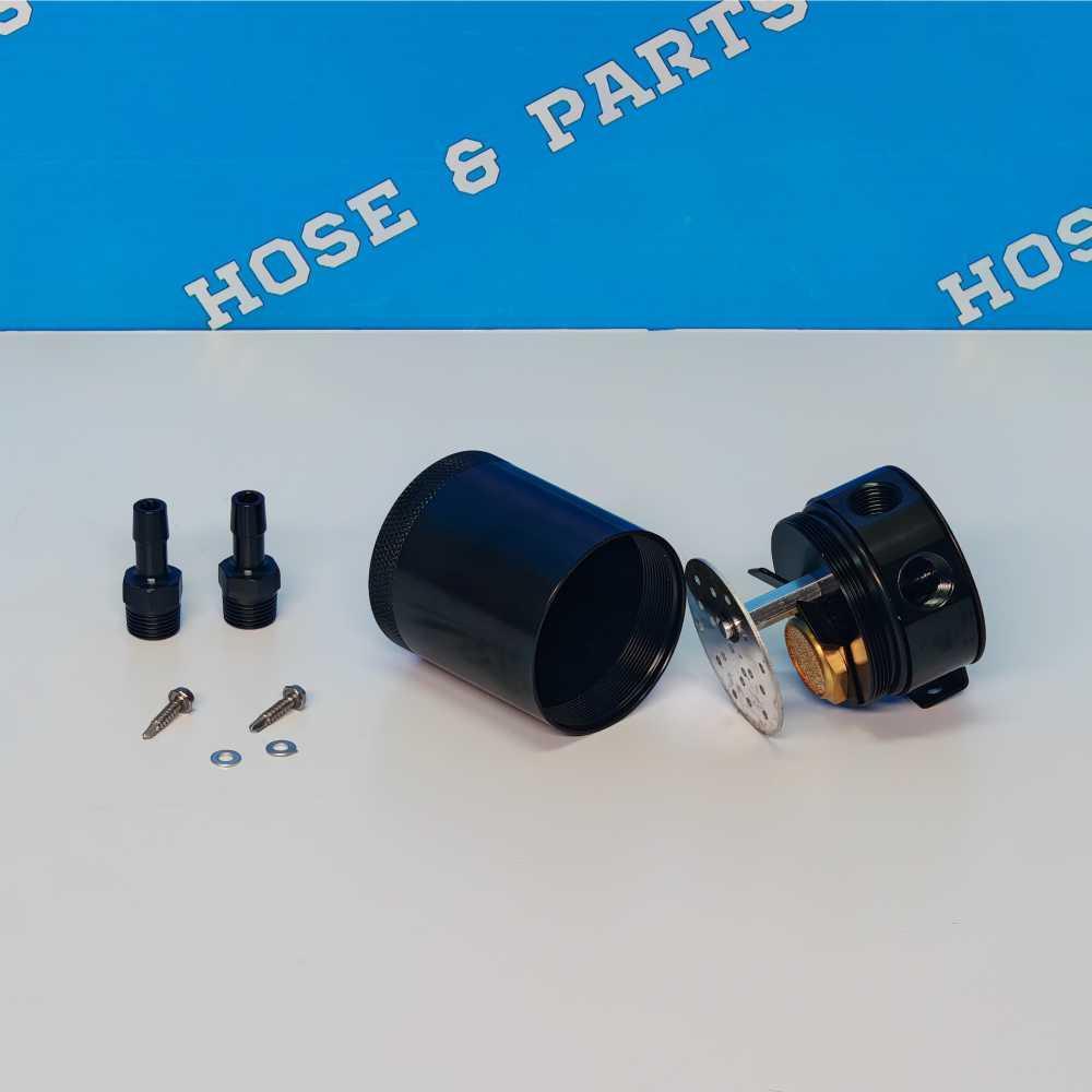 0.3L Universal 2-Port Oil Catch Can With Baffle