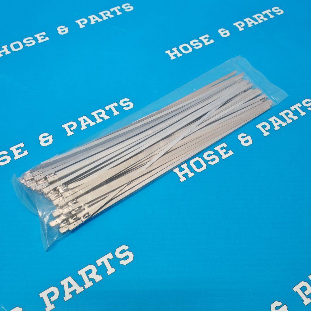 Stainless Steel Cable Ties 300 x 4.6 (100pc)