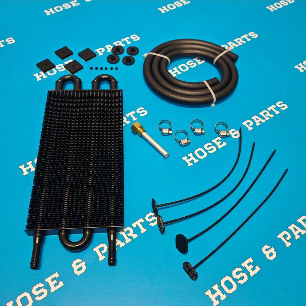 Transmission Oil Cooler 4 Row - Black