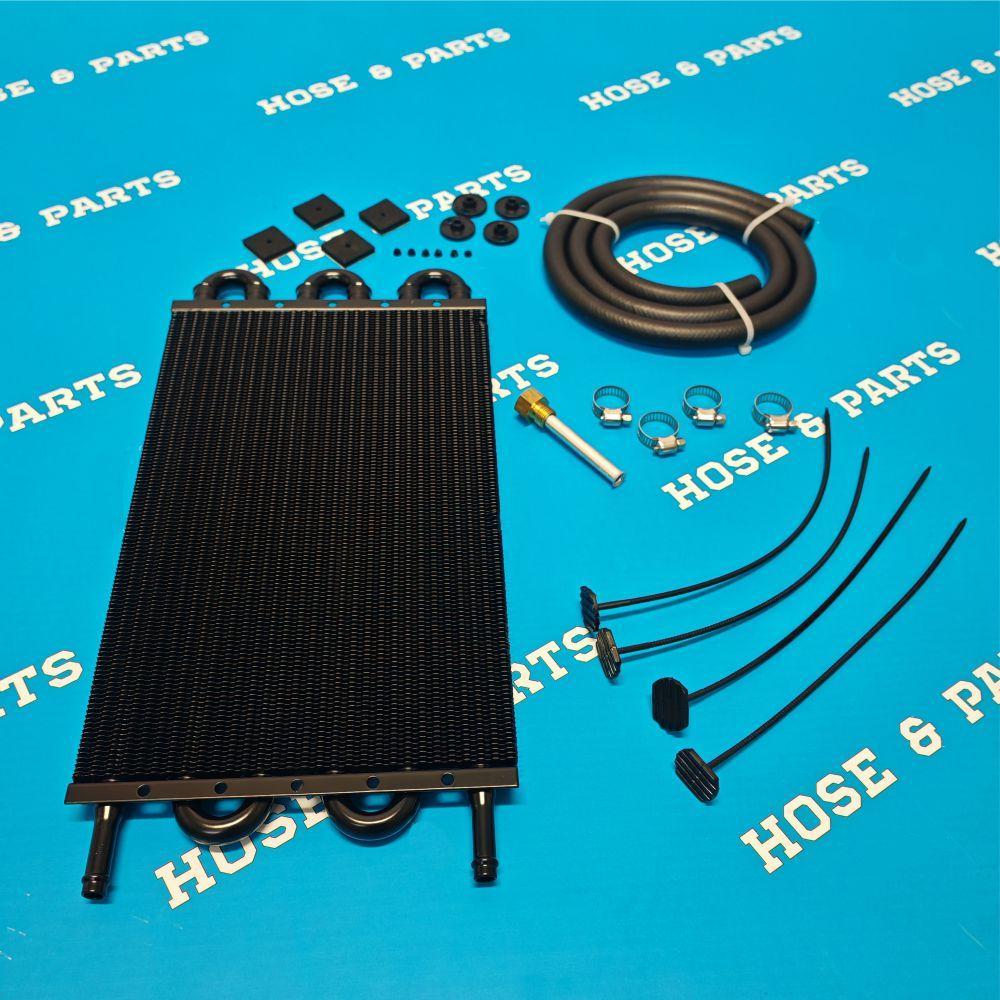 Transmission Oil Cooler 6 Row - Black